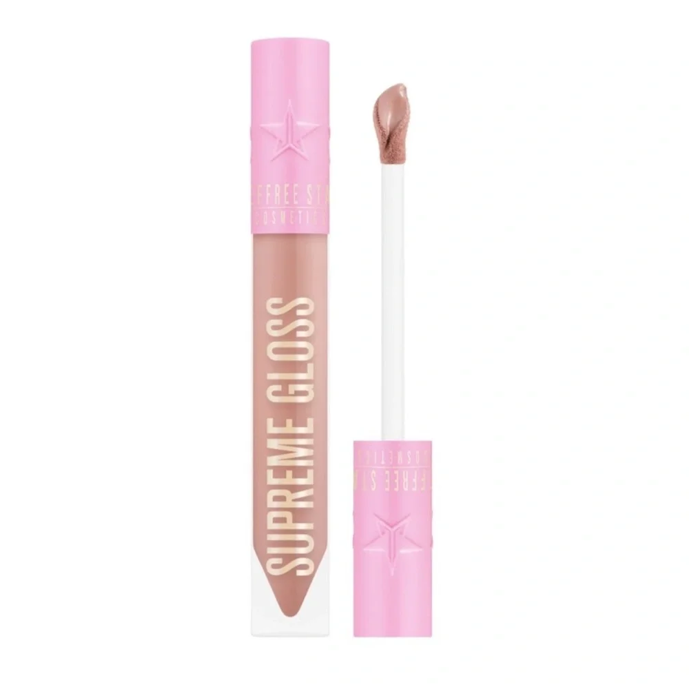 jeffree star blow my candles supreme gloss nude shade, new in box
